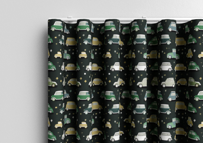 Roadtrip, Forest Green - Made to Measure Curtains - Image 13